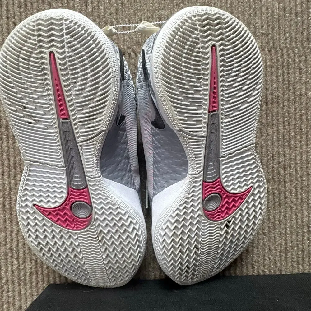 Nike Sabrina 2 Lily Youth 5.5 White Pinksicle Cement Grey basketball shoes